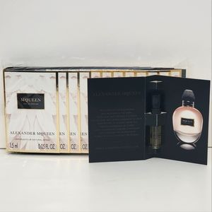12 Vials McQUEEN EAU DE PARFUM 0.05 oz for WOMAN by ALEXANDER McQUEEN CARDED
